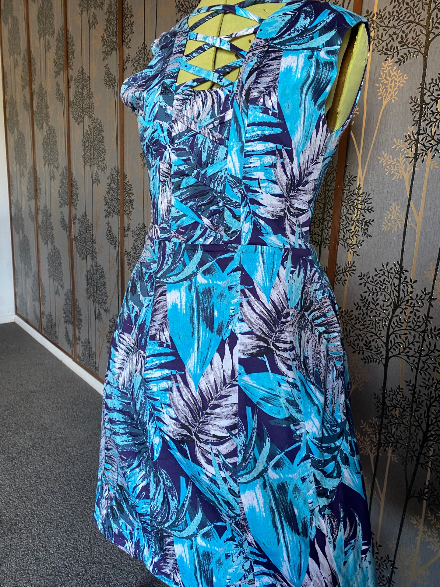 Blue Pagani dress size 12