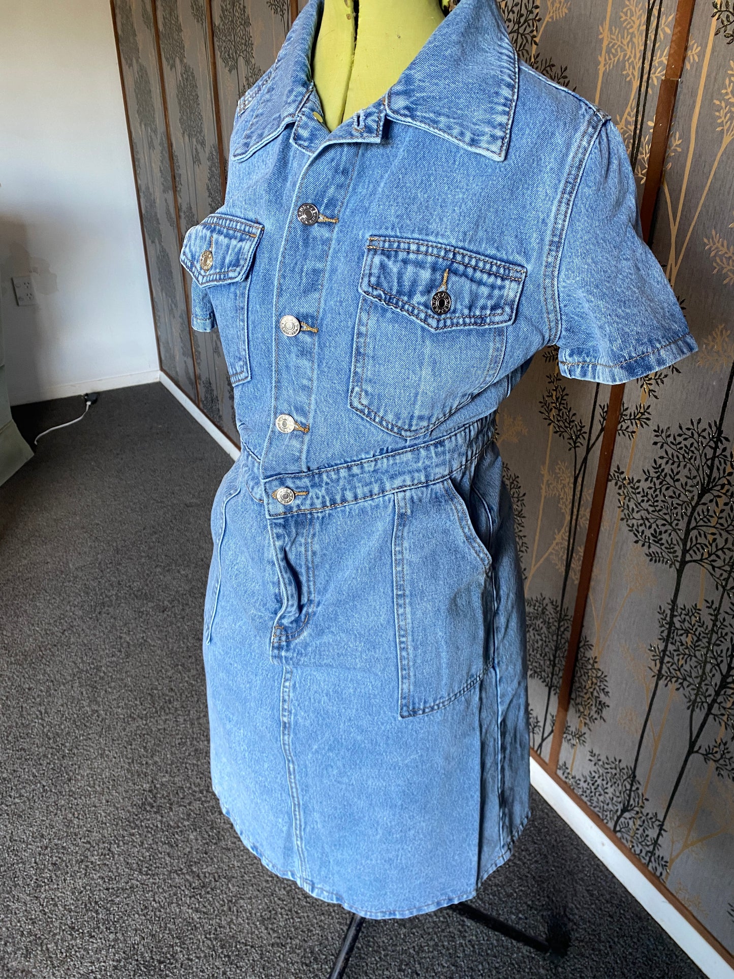 Denim dress dress size 12